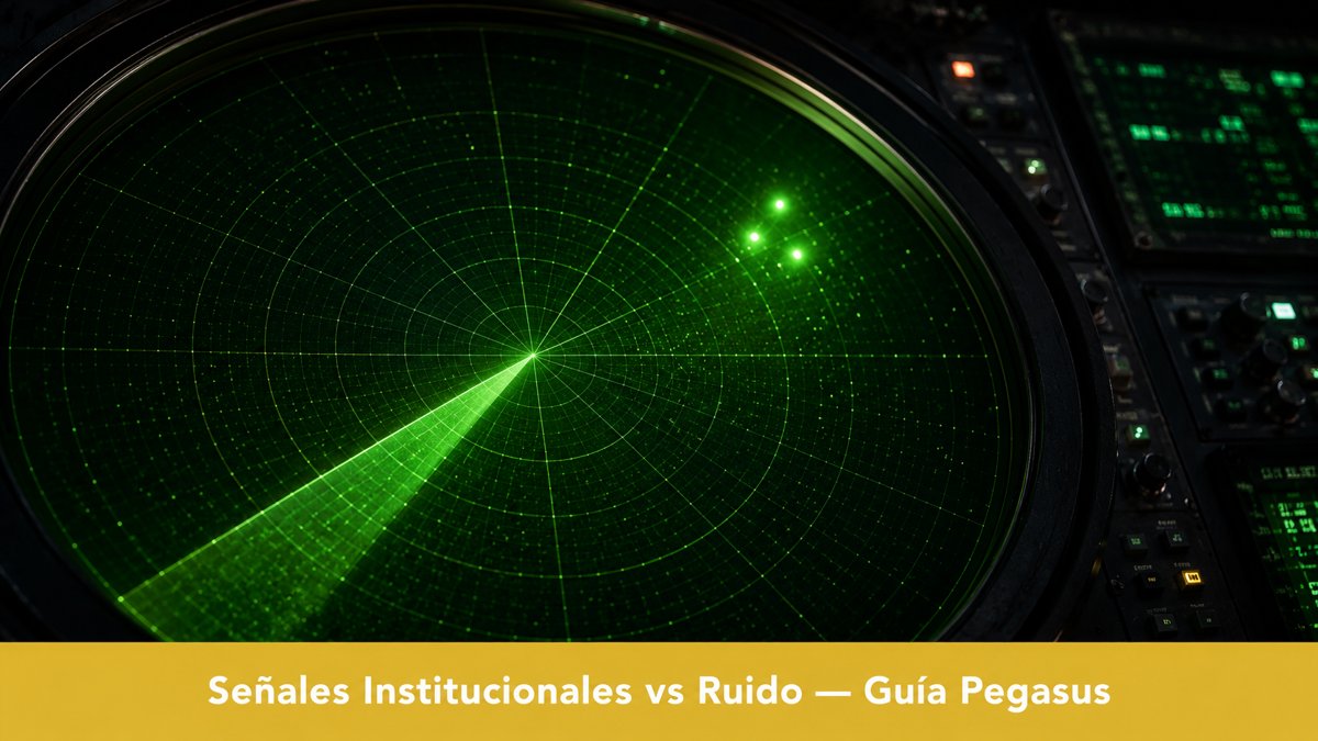 Qué son las señales de trading institucionales y cómo diferenciarlas del ruido